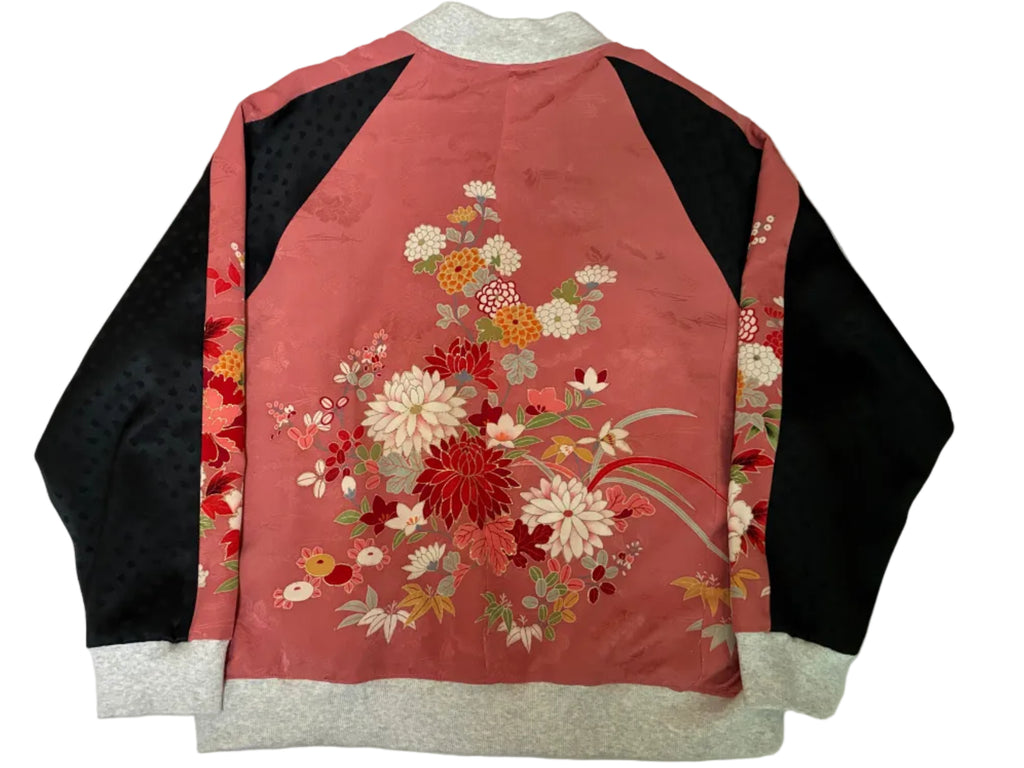 振袖着物 花桃